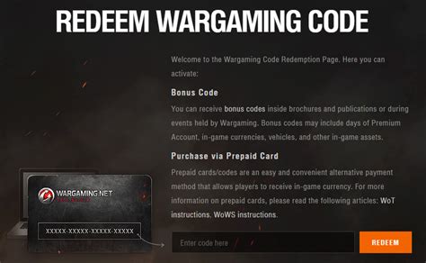 wos.redemption page|How To Redeem World Of Warships Voucher Code.